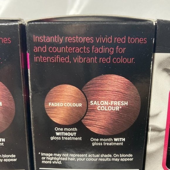 John Frieda Colour Refreshing Gloss Cool Reds 4 Boxes DISCONTINUED Color - Picture 6 of 13